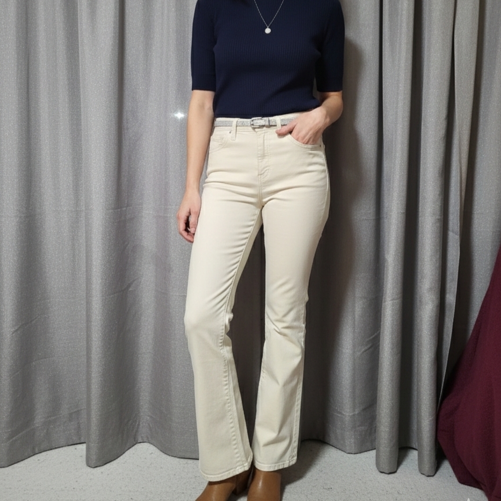 Hudson Jeans Cream Denim